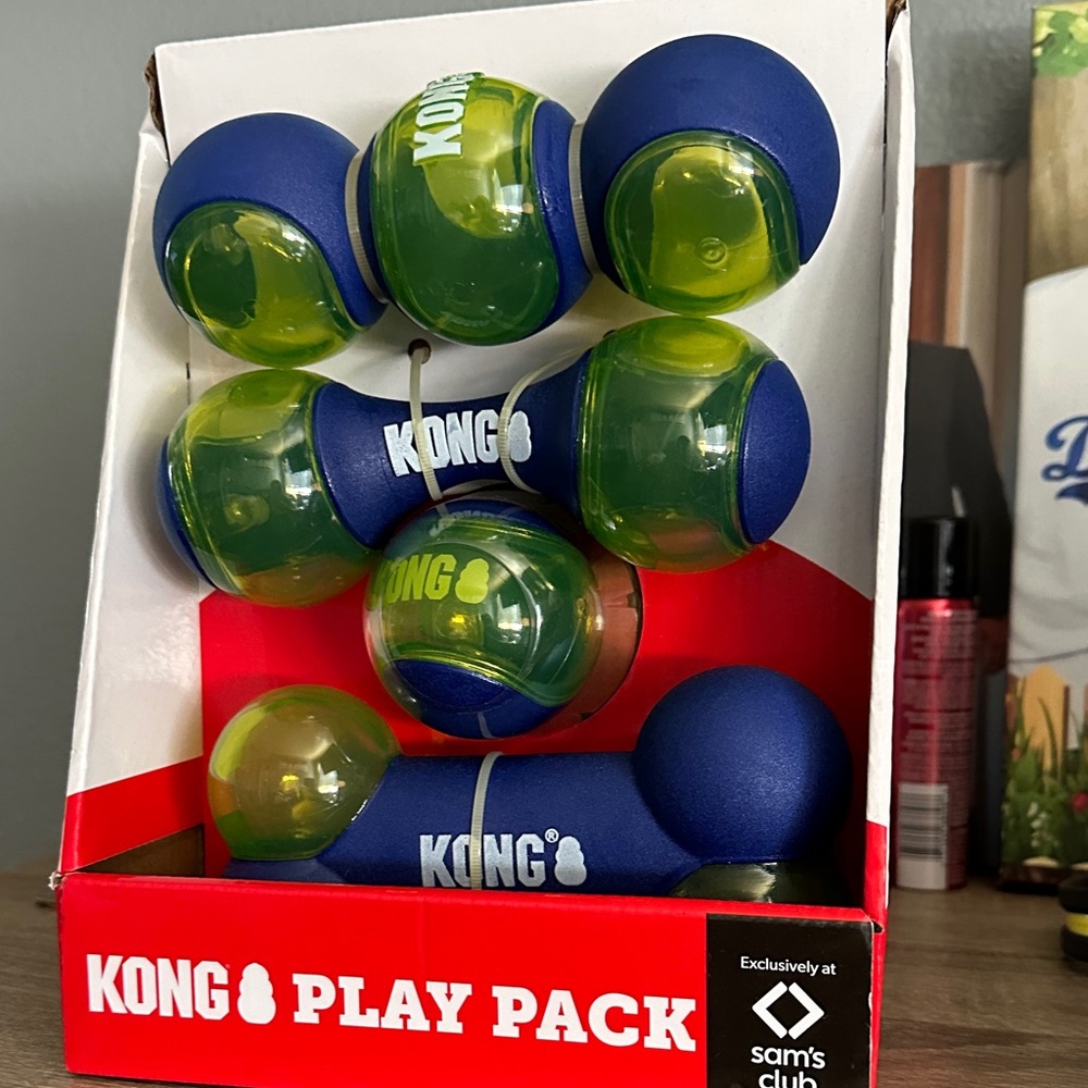 KONG Play Pack - Blue and Green Toy Set